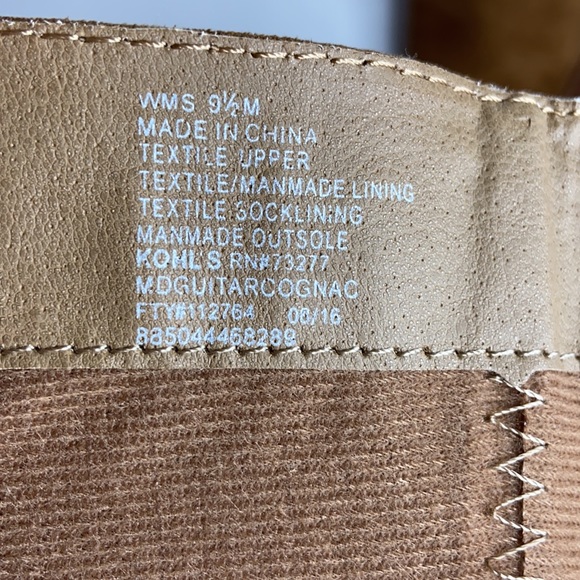 Mudd sz 9.5 vegan zip up knee-high boots like new - Picture 10 of 14